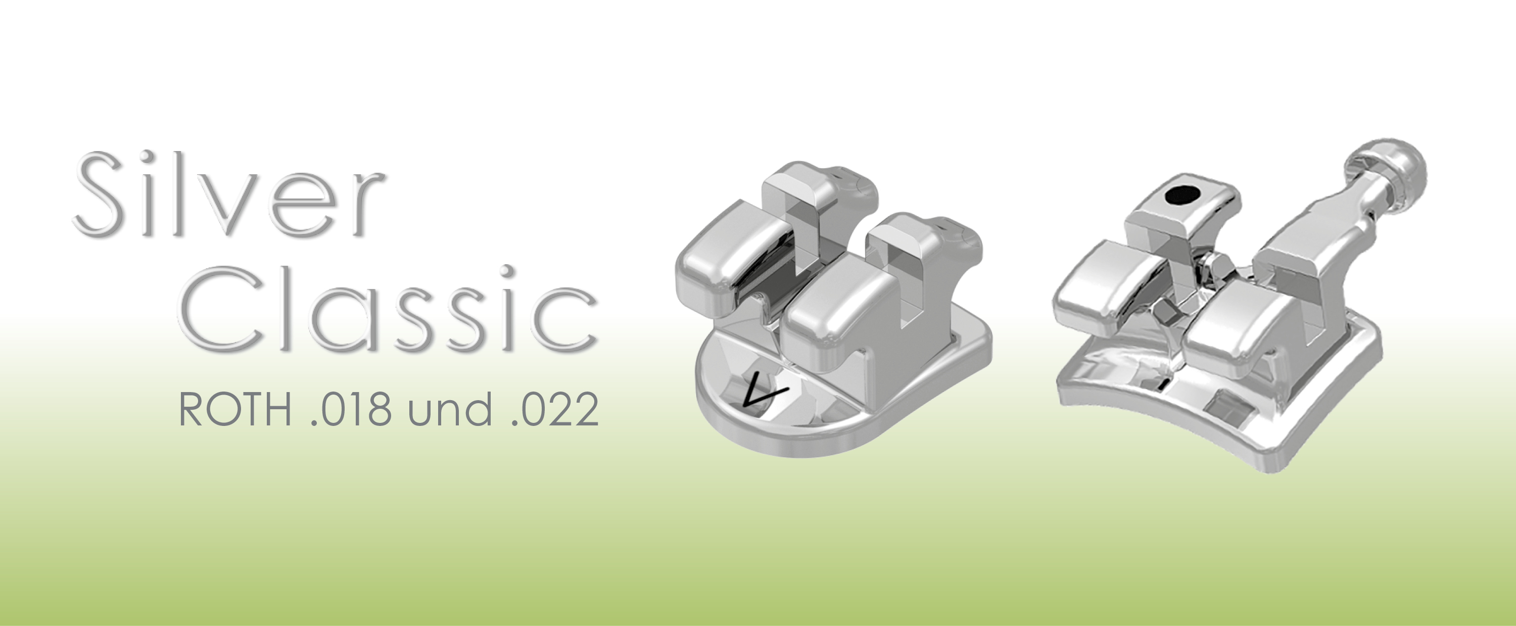 Nickelfreie Brackets ROTH .018 und .022